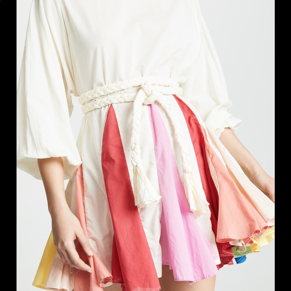 RHODE Multicolor Mini Dress - Picture 6 of 9